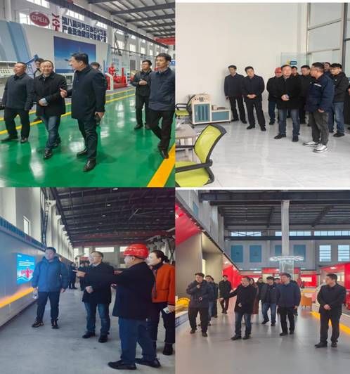 說(shuō)明: 學(xué)院領(lǐng)導(dǎo)深入企業(yè)參觀交流